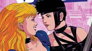 RED AS BLUE - an LGBTQ Lesbian Teen Graphic Novel by Ji Strangeway