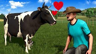 BAD FARMERS RAISE COWS in Farming Simulator 25!