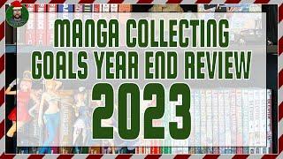 MANGA COLLECTING GOALS FOR 2023 | END OF YEAR REVIEW