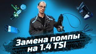 Замена помпы на моторе 1.4 TSI. ЕвроАвто