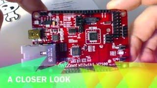 Connecting the WIZnet W7500 board to Thinger.io - First steps