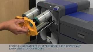 SR200 & SR300 Retransfer Card Printers Maintenance & Cleaning