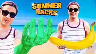 باحال ترین لایف هک های تابستون رو تست کردم  Summer Hacks