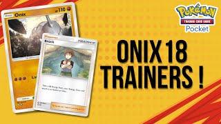 Onix 18 Trainers  [Pokemon Tcg Pocket]