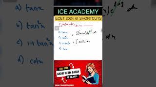 ECET 2024 | How to get best rank in ECET,#Ecetshort 72,#Sbtet,#ice academy