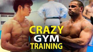 Crazy Judokas Training in the Gym