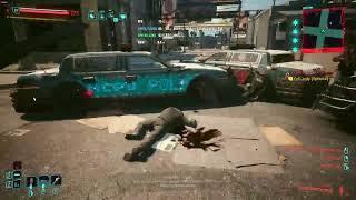 Cyberpunk 2.1: GrimReaper level 25 Maxtac 2 drops, Hard, survived, Projectile Launcher/Katana/Satara