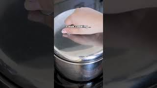 I must confess, this always happens to me when I'm cooking ‍