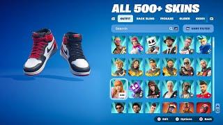 NEW Fortnite Shoes on All Skins Showcase.!