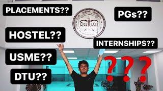 DTU East Campus College Tour - HOSTEL, INTERNSHIPS, PLACEMENTS, LOCATION