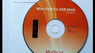 GENIATECH MyGica USB ТВ-тюнер  T230C dvb-t2 DVB-C  на RK-A701