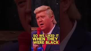 What the F are Black Jobs  #shorts #shanegillis #trumpimpression #comedy