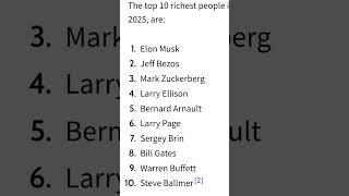 Top ten richest people in world #music #trnds # beats #richtv #income #getrich #sigma