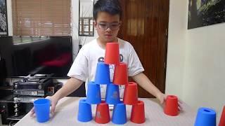 Demonstrating Sport Stacking: Unleash Your Inner Champion with Cup Stacking! (2018)