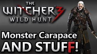 The Witcher 3 ~ Monster Carapace and Stuff for Mastercrafted Ursine Armor