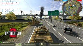 Battlefield 2 Online - Trying Different Tactics on "Operation Road Rage" Map