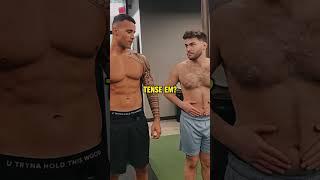 Adin Ross Shows Gym Progress 