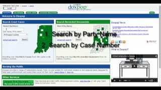 How to Search Doxpop Court Records