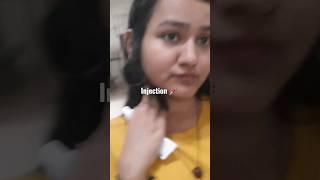 injection  Tetenus  Got injured by Iron. Injection video on birthday  Indian Vegan Girl #vlog IN