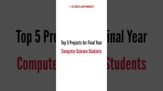 Top 5 Projects For Final Year Computer Science Students #cseprojects #viralshorts #computerscience