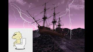 Use of Toilet and Witchcraft on The Golden Hind Ship in 1577.