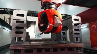 İğrek Takım Tezgahları - FR3500XL - 5 Eksen Köprü Tipi CNC Freze