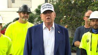 'I may do it, I may not do it' | President Trump answers question about striking Iran