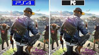 Watch Dogs 2 [ Ps4 vs Pc ] Graphics, Loading and FPS Comparison