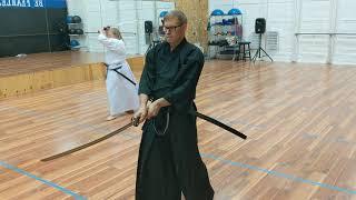 Agassiz Dojo - Iaido Embu - Sarah & Brad