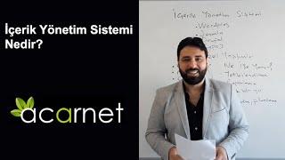 İçerik Yönetim Sistemi Nedir?