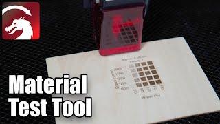 Dial in Your Laser Settings With LightBurn’s Material Test