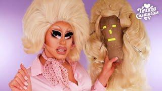 Trixie Re-Styles a GIANT Wig!