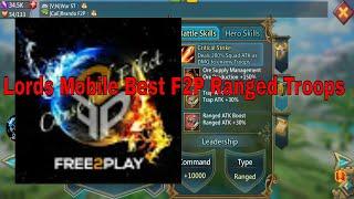 Lords Mobile: Best F2P Ranged Attack Hero's