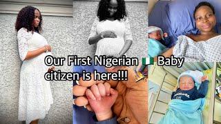 Had Our first Nigerian  Baby As American Citizens In Lagos |vlog