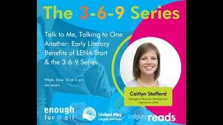 3-6-9 Series Talk 6 - Talk to Me, Talking to One Another: Early Literacy Benefits of LENA Start
