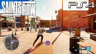 Saints Row PS4 Gameplay Free Roam