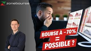 La bourse peut-elle perdre 70% ?