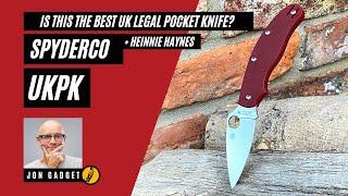 Spyderco UKPK Heinnie Haynes Edition - is this the best UK legal pocket knife?