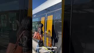 Free Public Transportation in Luxembourg