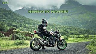 Mumbai to Malshej Ride on my Z900 | Scenic Monsoon Ride | EP-1