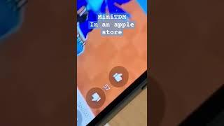 @MiniTDM in an apple store lol
