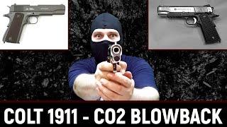 COLT 1911 GLETCHER-STALKER-KWC - ВСЁ ЧТО НУЖНО ЗНАТЬ ОБ ЭТОМ CO2 ПИСТОЛЕТЕ С BLOWBACK