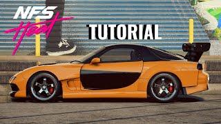 Need for Speed HEAT | Han's Mazda RX7 Build Tutorial!