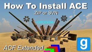 Garry's Mod: How to install ACE - Armored Combat Extended (New ACF)