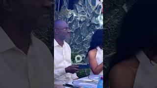 Hon. Kennedy Agyapong seated with his wife at his 65th birthday party at his residence in Accra ️