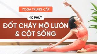 40 Phút THON GỌN DÁNG - Đốt Sạch Mỡ Thừa 2 Bên Sườn | Giảm Mỡ Hiệu Quả Cùng Master Yoga Luna Thái