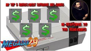 My Top 5 Rarest/Most expensive NES games (renesance Response) | MEGADAN29 |