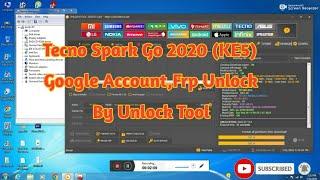 Tecno Spark Go 2020 (KE5) Google Account, Frp Unlock By Unlock Tool. 2022