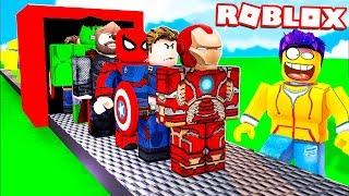 НОВАЯ ФАБРИКА МСТИТЕЛЕЙ! ПОСТРОИЛ КРУТУЮ БАЗУ СУПЕРГЕРОЕВ В РОБЛОКС (Roblox)