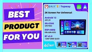 EKIY Car Radio Carplay Android Auto Universal Multimedia Player